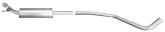 Глушник середній резонатор Peugeot 308 3008 2008-2013, Citroen C4 2005-2010, 1.2/1.6, 1717QH