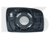 Вкладиш зеркала левого Kia Sportage 04-08 , с круглим кріпленням (VIEW MAX) FP 3243 M51