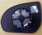 Вкладиш дзеркала лівого Kia Rio 2011-2014 , з обогревом