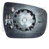 Вкладиш зеркала правого Hyundai Elantra MD 11-16 з обігрівом випуклий