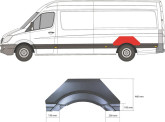 Арка заднього лівого крила Mercedes Sprinter 2006-2018