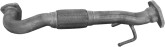 Труба вихлопна передня Seat Alhambra Volkswagen Sharan Ford Galaxy 1995-2010, 1.9 D/2.0 D, 7M3253091Q