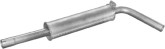 Глушник середній резонатор Volkswagen Polo Skoda Fabia Seat Cordoba Ibiza 1999-2019, 1.4 , 6Q0253209AA, 6Q0253209AG, 6Q0253209AJ