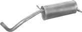 Глушник задній Volkswagen Polo Skoda Fabia Seat Ibiza , 1.2, 6Q6253609CE, 6Q6253609J
