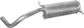 Глушник задній Volkswagen Polo Skoda Fabia Seat Cordoba Ibiza, 1.4, 6Q6253609AP, 6Q6253609BE, 6Q6253609T