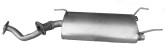 Глушник середній (резонатор) Toyota Land Cruiser 100 1997-, Lexus 470 2001-2008, 1740350151