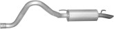 Глушник задній  Toyota Land Cruiser 100 1997-, Lexus 470 2001-2008, 1740550030