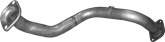 Труба вихлопної системи передня Toyota Rav4 2006-2012,  1741028580, 1741028581, 1741028582