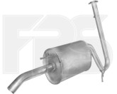 Глушник задній CITROEN JUMPER FIAT DUCATO PEUGEOT BOXER 2002-2006