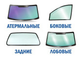 Скло задньої лівої дверки Kia CARENS 07-12
