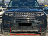 Накладка (спойлер) переднього бампера Ford Explorer 2019-