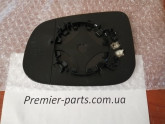 Вкладиш дзеркала правого Volvo S40, S60, C70, C30, V50 2009-2019, с обігр.
