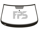 Скло лобове (вітрове) Volkswagen Passat B7 USA 2011-2014