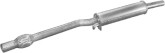 Глушник середній резонатор Volkswagen Polo 1994-2001 седан, 867253209B, 867253209C, 867253209K, 867253209M