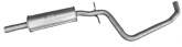 Глушник середній резонатор Volkswagen Touran 2003-2010, 1T0253209