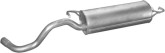 Глушник задній Volkswagen Golf 4, Audi A3, SEAT Leon, 1.4, 1J6253609AF, 1J6253609AK, 1J6253609AM, 1J6253609CT