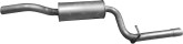 Глушник середній резонатор Volkswagen Passat B7 2011-2014, 1.4/1.6, C0253409, 3C0253409AD, 3C0253409BA
