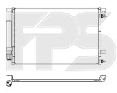 Радіатор кондиціонера FORD MUSTANG 3.7, 5.0 2014-2017