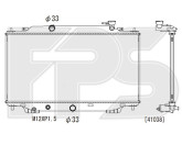 Радіатор охолодження двигуна Mazda 3 2013-2018 SDN, HB , USA + отверстие під датчик