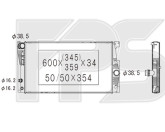 Радіатор охолодження двигуна BMW 5 (F10, F11) 2010-2016