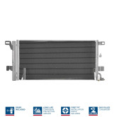 Радіатор кондиціонера Audi A4B9 A6C8 A5 A7, 8W0816411L, 8W0816411Q, 8W0816411R, 8W0816421, 8W0816421C, 8W0816421H, 8W0816421J, 8W0816421M