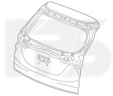 Кришка багажника Honda HRV 2015-