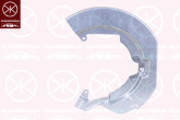 Захист переднього правого гальмівного диска Mazda 3 BK 2003-2009