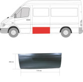Ремчастина лівої бочини кузова Mercedes Sprinter 1995-2006, Volkswagen LT 2 1996-2005