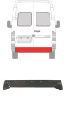 Ремчастина задньої панелі Mercedes Sprinter 1995-2006, Volkswagen LT 2 1996-2005