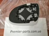 Вкладиш дзеркала лівого Volkswagen Tiguan PORSCHE CAYENNE Skoda YETI 2007-