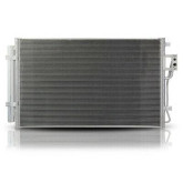Радіатор кондиціонера Hyundai Santa Fe 2 2009-2012 USA, 976061U100, 976061U100AS