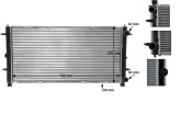 Радіатор охолодження двигуна VW Transporter T4, 701121253D, 701121253M