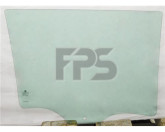 Скло задньої лівої дверки Skoda Fabia 2014-