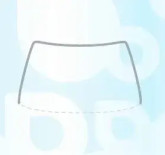 Молдінг лобового скла Renault Megane 2 2003-2008