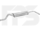 Глушник задній ВАЗ / LADA 2108/2109/2114/2115 (Самара)