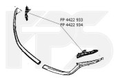 Кріплення молдинга решітки праве Mazda 6 GJ 2013-