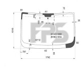 Скло лобове (вітрове) Citroen Jumper Fiat Ducato Peugeot Boxer 06-