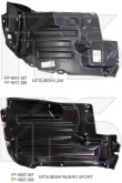 Підкрилок передній правий Mitsubishi L200 2005-2015