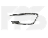 Хром молдинг переднього бампера правий Lincoln MKZ 2016-2020