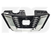 Решітка пластикова Nissan Rogue T32 X-Trail 2017-2020 підк камеру без дістронік