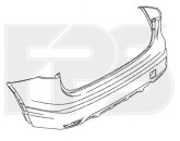 Бампер задній Nissan Qashqai 2017-2021 Rogue Sport 2019-2022, 85022HV01A