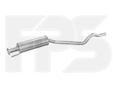 Глушник OPEL ASTRA 1.4 / 1.6 / 1.8 / 2.0 / 1.7D, 5852851, 5852919