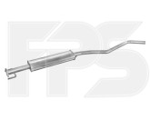 Глушник OPEL VECTRA 1.6 8V / 1.7TD, 5852014, 5852867, 90500109, 90573392