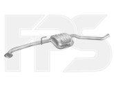 Резонатор вихлопної системи лівий Opel Omega B, 5852837, 852018, 90467150, 90528005