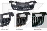 Решітка радіатора Skoda Fabia 2007-2010, хром молдинг