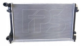 Радіатор охолодження Skoda Fabia 4 Kamiq, SEAT Ibiza Arona, Volkswagen Polo, 1.6 TDI/1.6, 2Q0121253F
