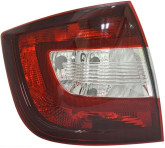 Ліхтар задній лівий Skoda Rapid 2013-2019, 5JH945095A, 5JH945111A