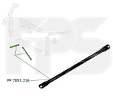 Ремчастина панелі Toyota Camry 70 LE, SE 2017-