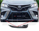 Накладка бампера права Toyota Camry 70 SE/XSE 2017-2021 чорна матова