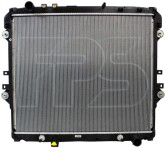 Радіатор охолодження Toyota HiLux 2015-, 2.4 D, 164000L361, 164000L362, 164000L363, 164000L390
